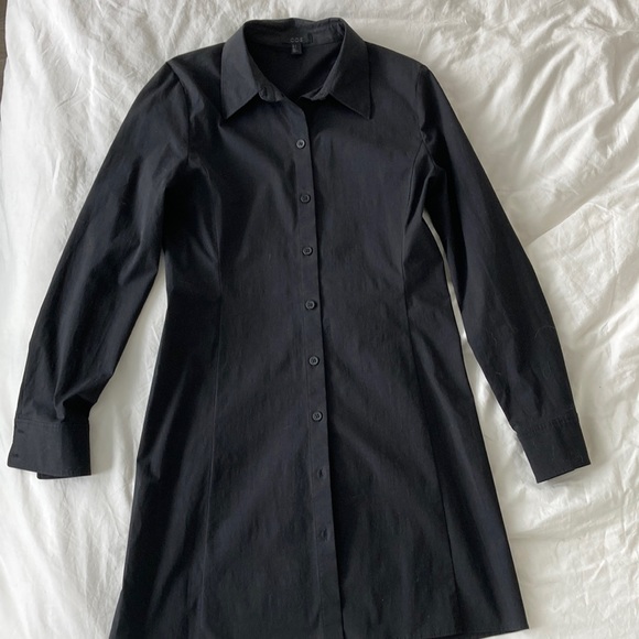 COPY - COS Cotton Tailored Shirt Dress - Picture 3 of 7